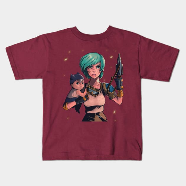 Bulma Connor Kids T-Shirt by danddurand